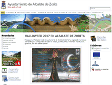 Tablet Screenshot of albalatedezorita.es